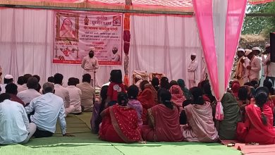 मालन नांगरे यांच्या तृतीय पुण्यस्मरण निमित्त कीर्तन सेवा संपन्न