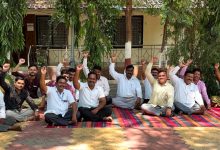 सार्वजनिक बांधकाम विभाग पंढरपूर येथे कडकडीत बंद