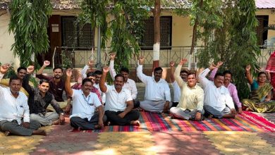 सार्वजनिक बांधकाम विभाग पंढरपूर येथे कडकडीत बंद