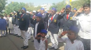 महात्मा फुले जयंतीदिनी समता सैनिक दलाची मानवंदना