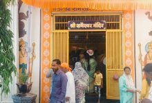 पंढरपूर येथील शनी मंदिरात शनी जयंती व शनि अमावास्यानिमित्त भाविकांची मोठी गर्दी