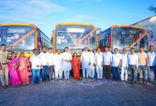कुर्डूवाडी आगारात ‘राजमाता जिजाऊ’ पाच नव्या बसेसचे लोकार्पण